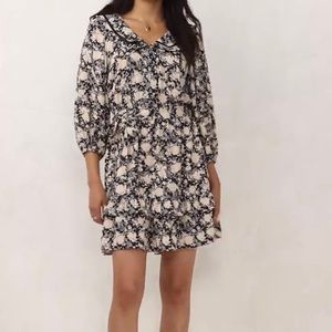 Women’s Lauren Conrad Ruffle Chiffon Shirt Dress